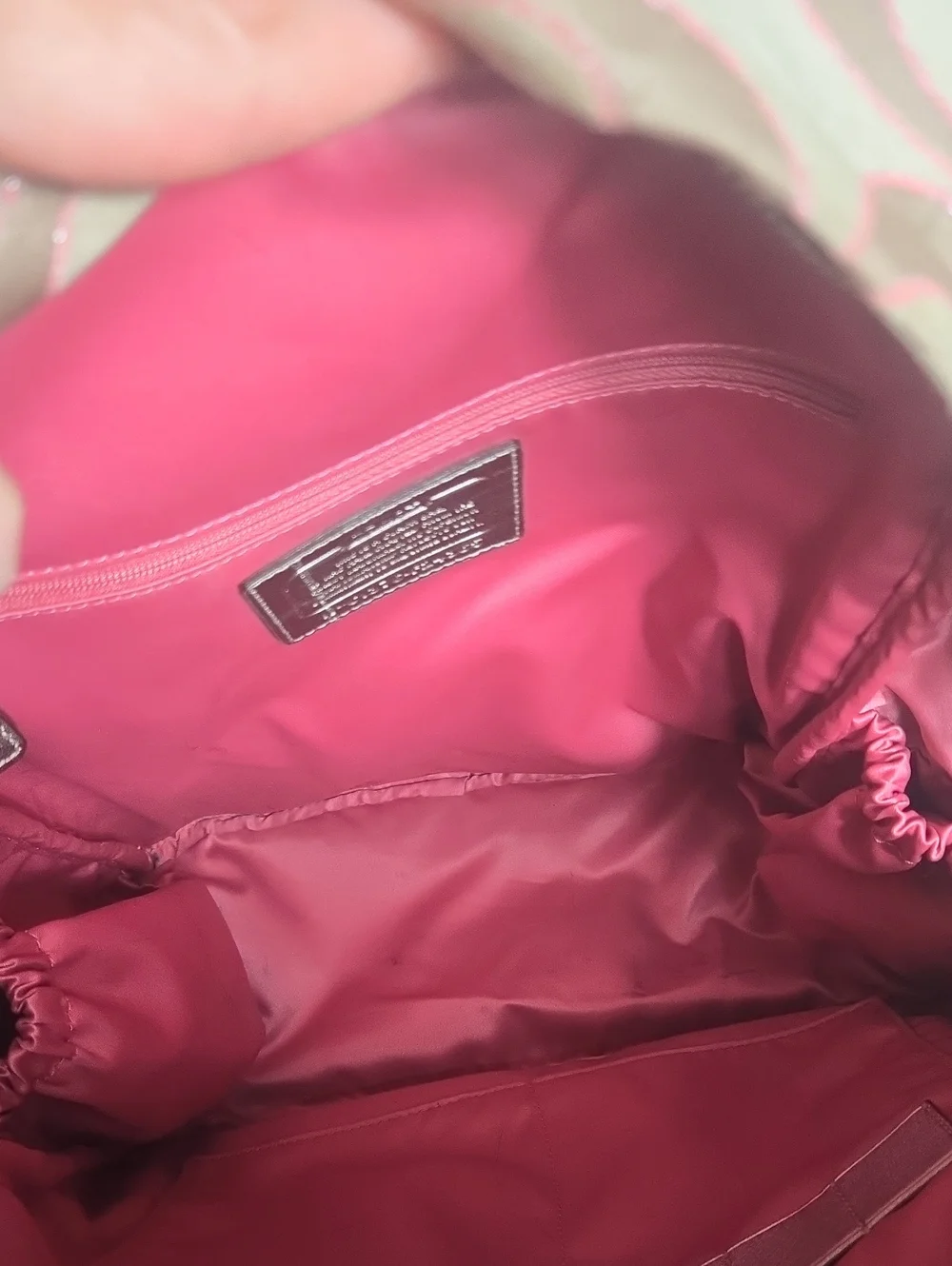 Coach large backpack